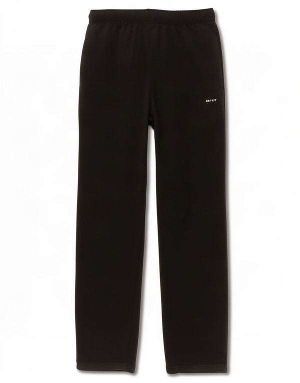 Nike Ženske Dri Fit Trenirke Hlače UK 12 srednje crne
