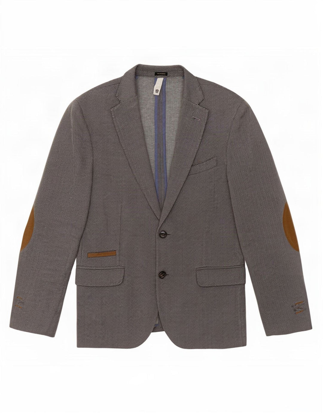 Massimo Dutti muška jakna sa 2 gumba EU 48 srednje siva riblja kost