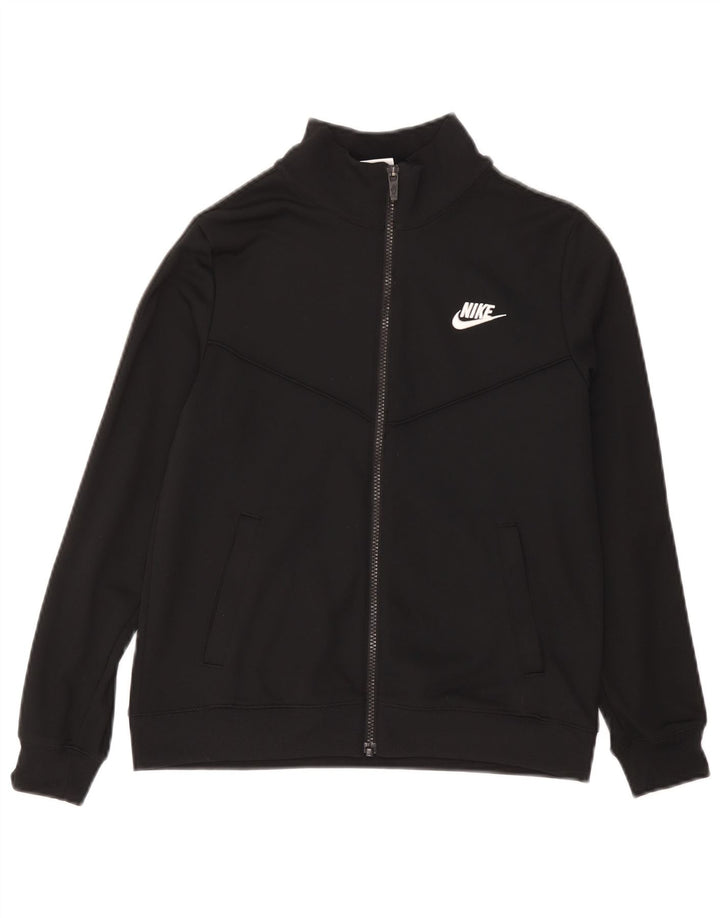 Nike Boys Trenirka Gornja jakna 12-13 godina velika crna poliester