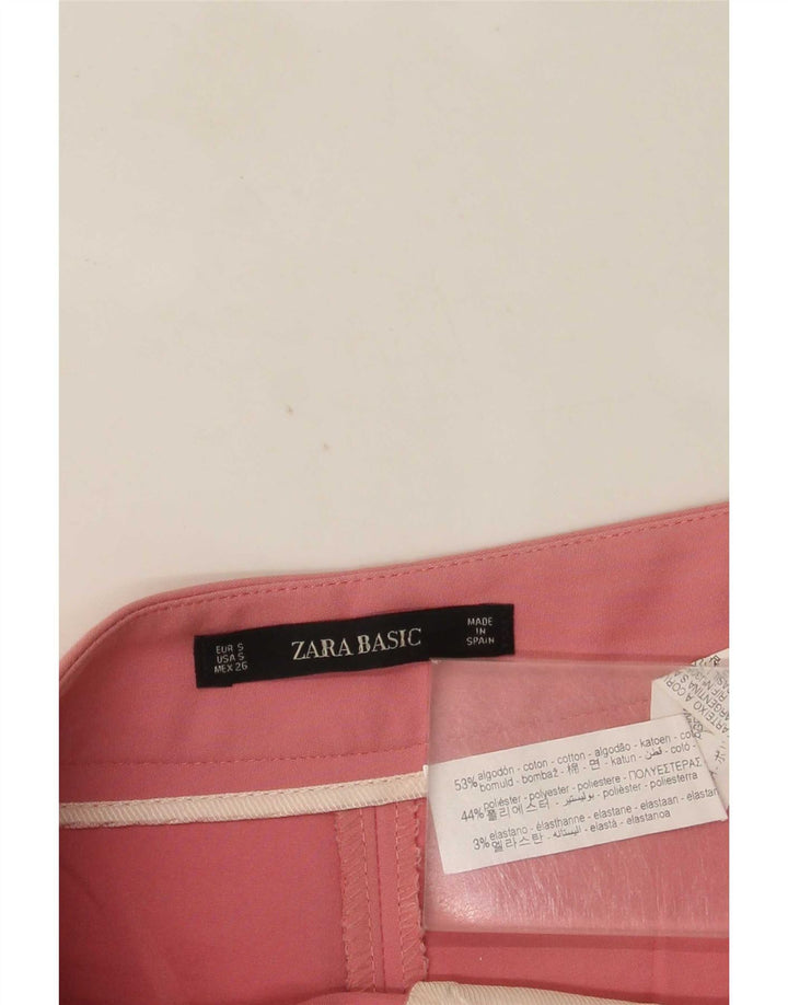 Zara ženske vruće hlačice male W26, ružičasti pamuk