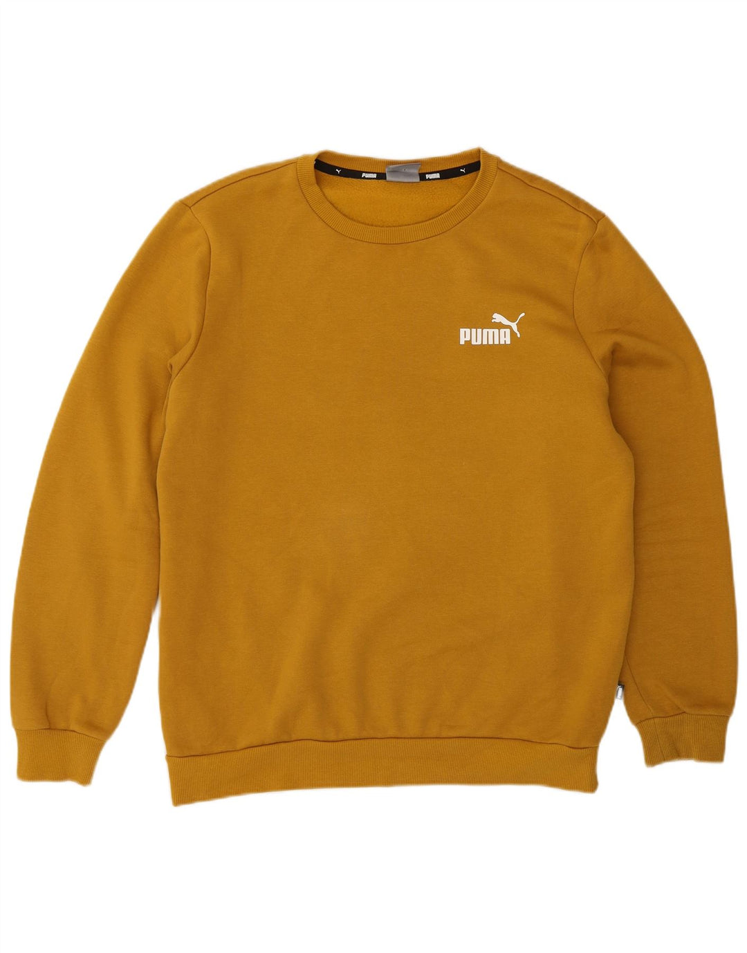 Puma muška majica srednje žuti pamuk