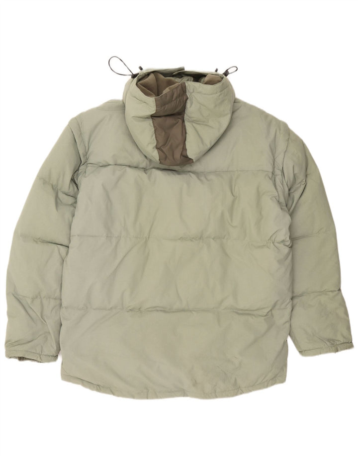 Muška podstavljena jakna s kapuljačom Fila UK 44 2XL blok zelene boje