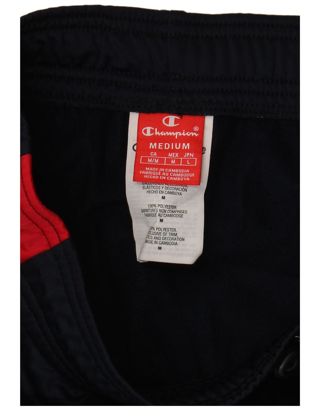 Champion Hlače za mušku trenirku srednje tamnoplave boje od poliestera