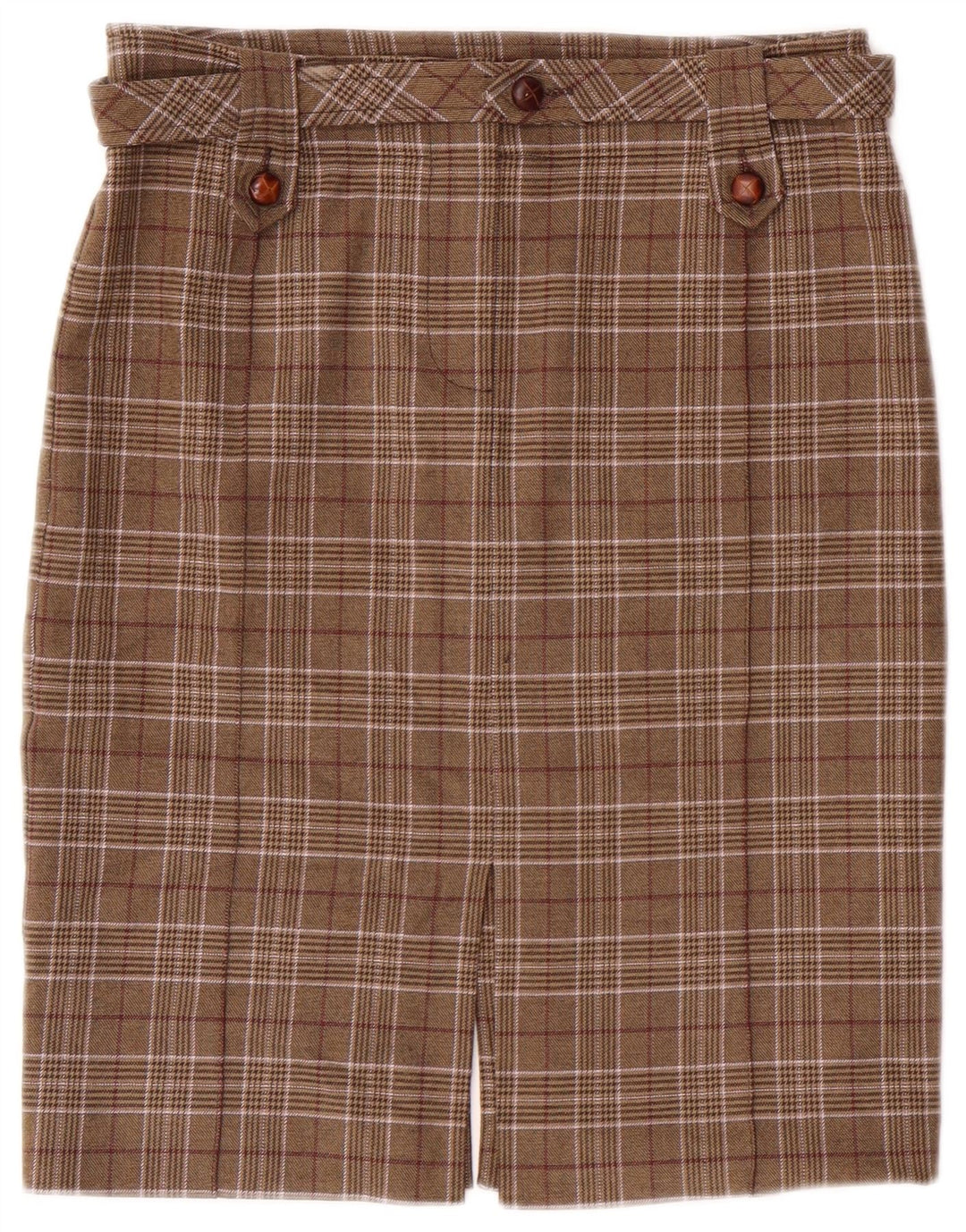 Max & Co. Ženska pencil suknja IT 38 Small Brown Plaid Classic