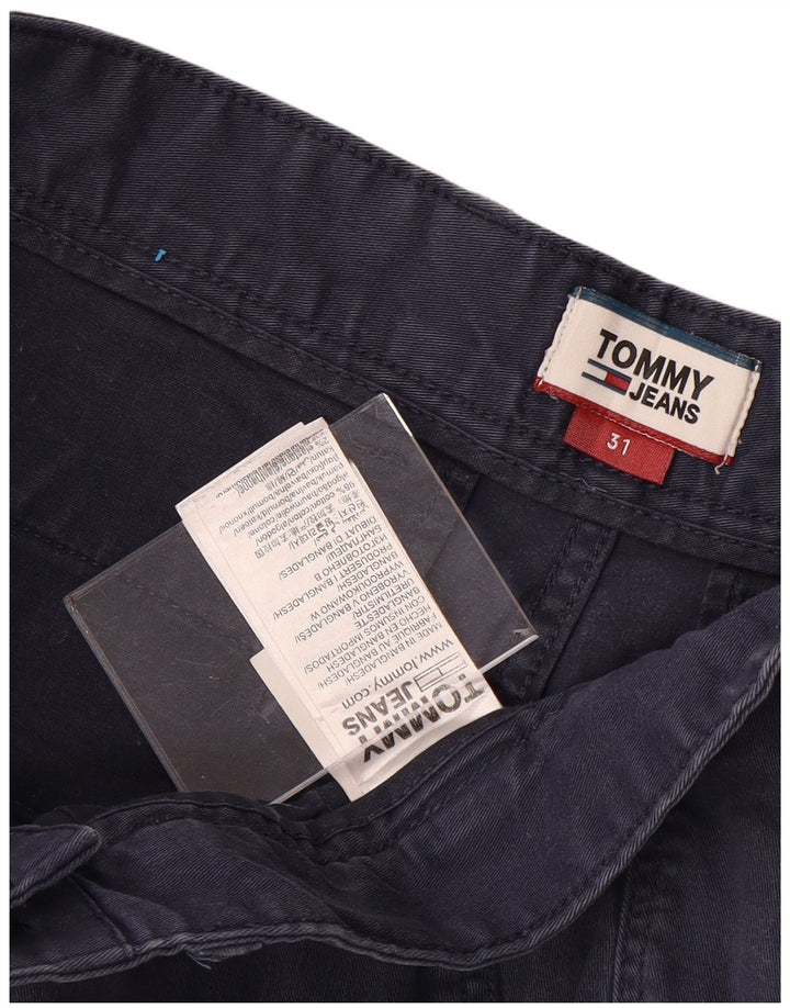 TOMMY HILFIGER Muške chino kratke hlače W31 srednje tamnoplavi pamuk