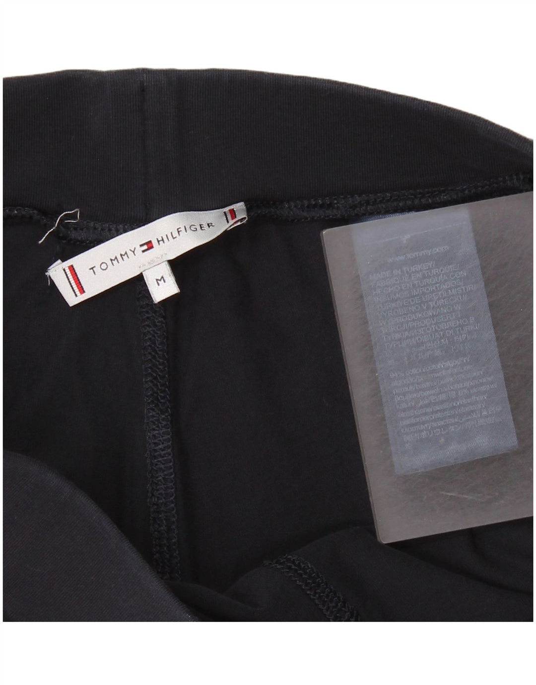 TOMMY HILFIGER Ženske grafičke tajice UK 12 Srednje tamnoplavi pamuk