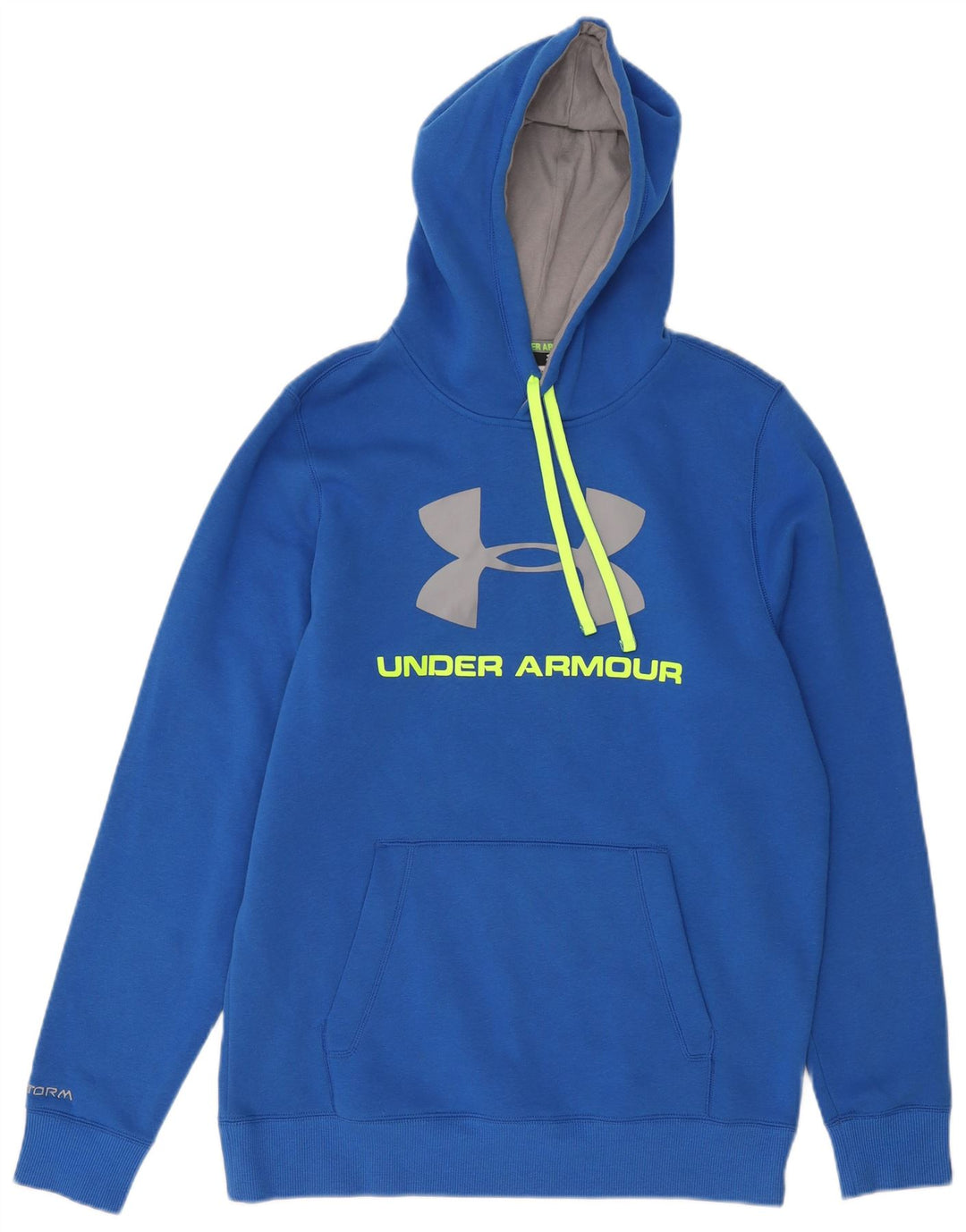 Under Armour muška majica s kapuljačom srednje plavi pamuk