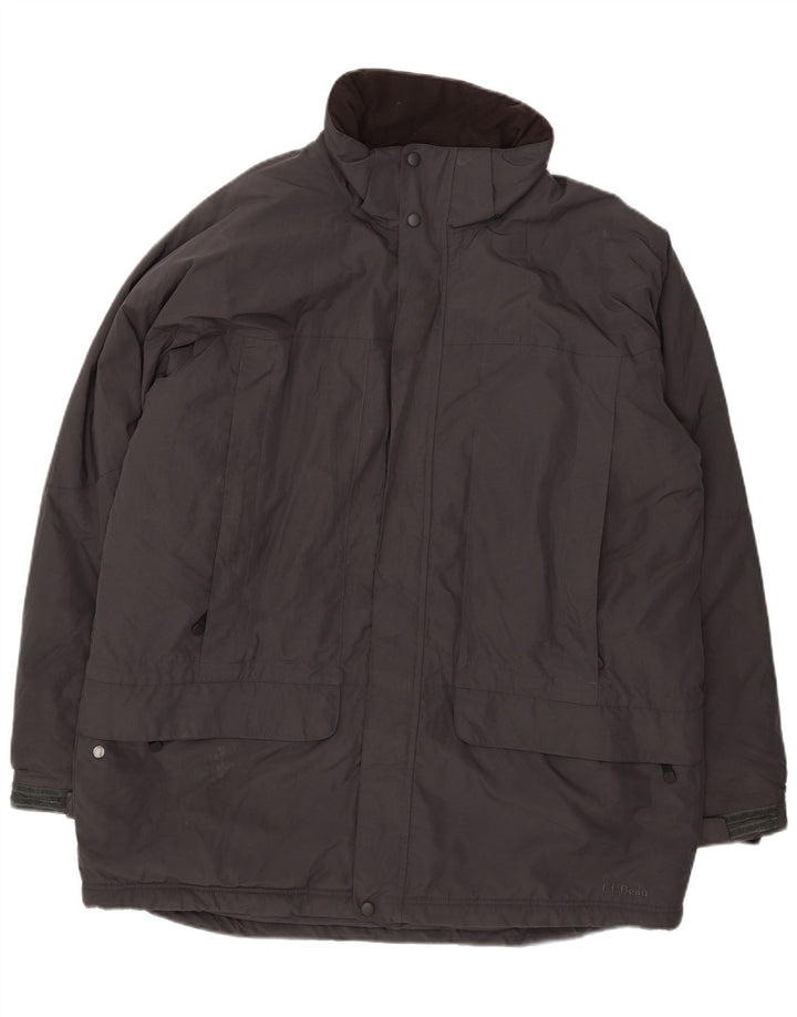 L.L.Bean muška visoka pomoćna jakna UK 42 XL sivi najlon
