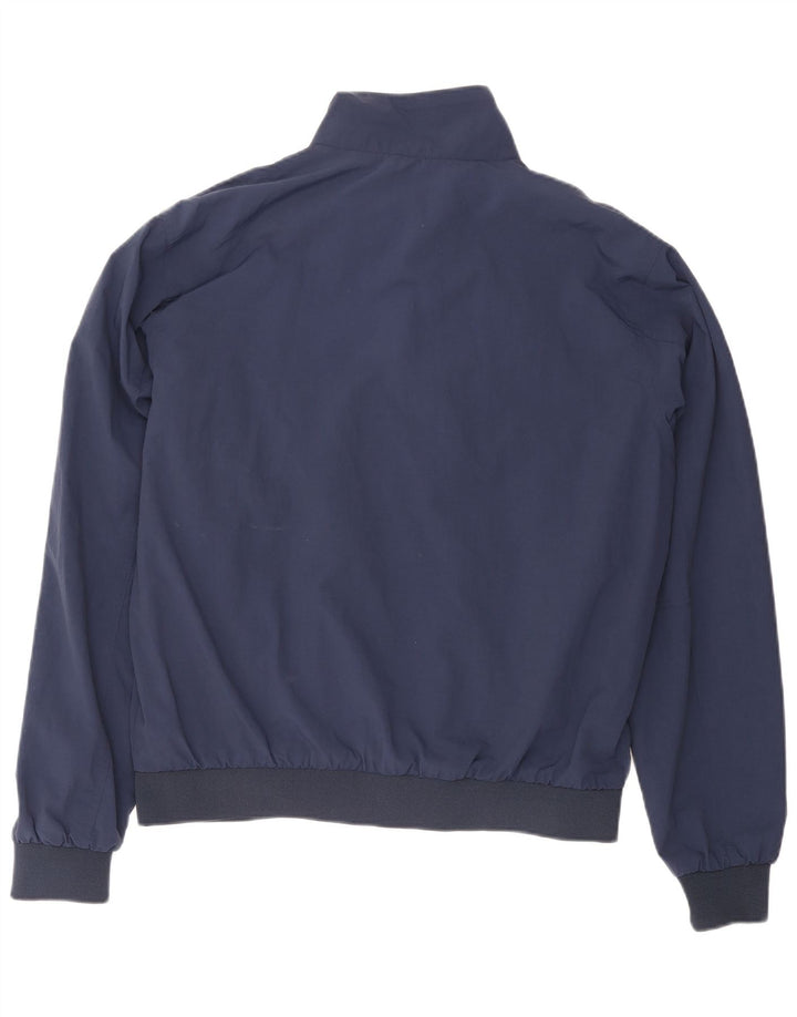 ASICS muška bomber jakna UK 40 Large tamnoplavi najlon