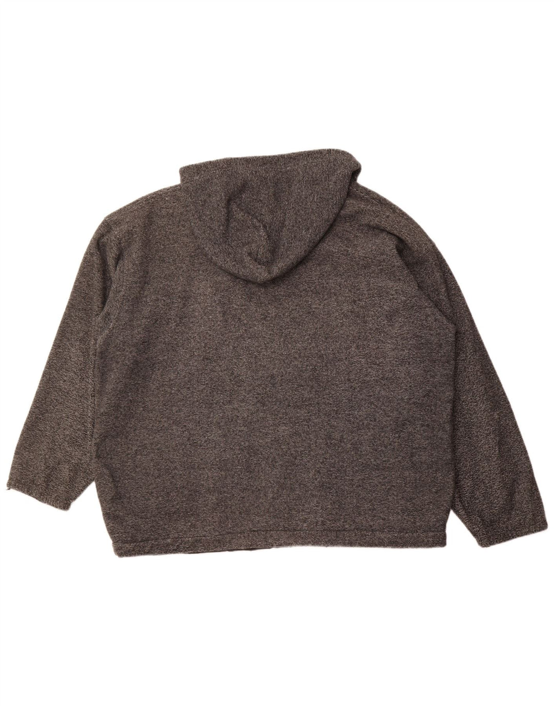 CHAMPION Muška flis jakna s kapuljačom UK 42 XL poliester u sivoj prugi