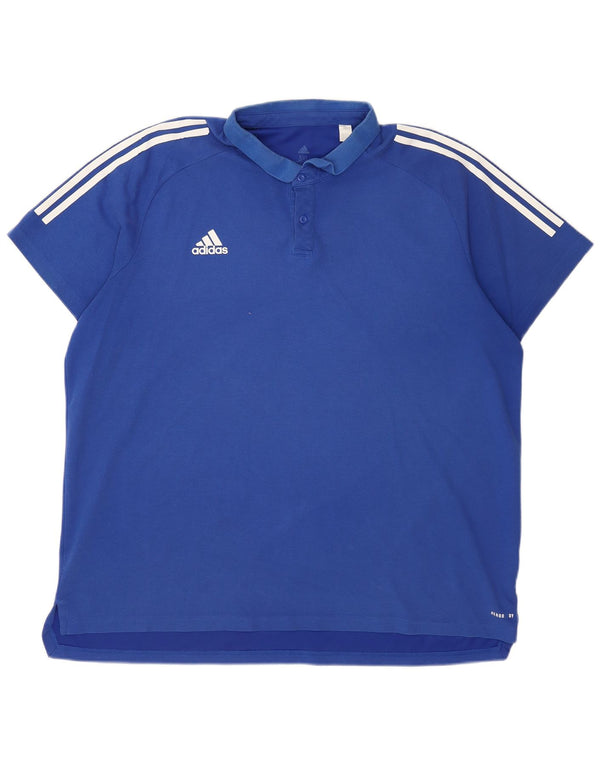 Adidas muška Aeroready polo majica 3XL plavi pamuk