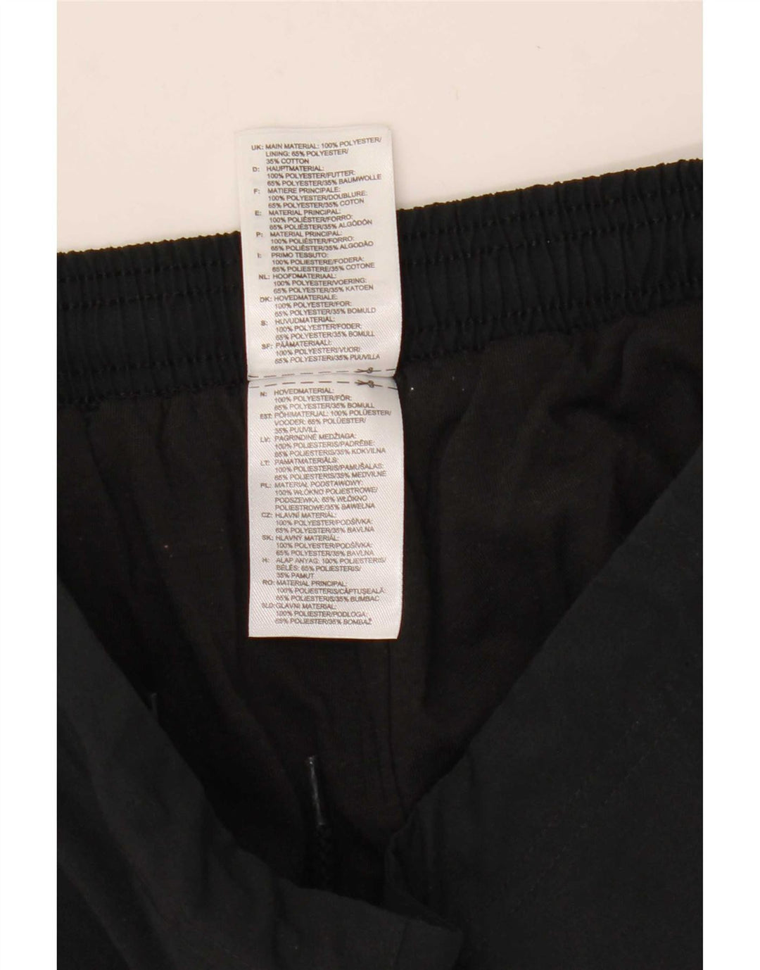 Adidas Ženska trenirka Hlače Joggers UK 12 Srednji crni poliester