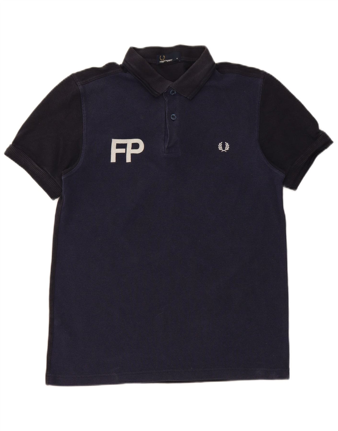 Fred Perry muška grafička polo majica srednje tamnoplave boje, pamuk