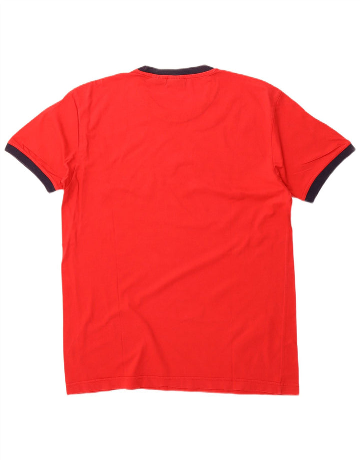 FILA Mens Graphic T-Shirt Top Large Red Cotton