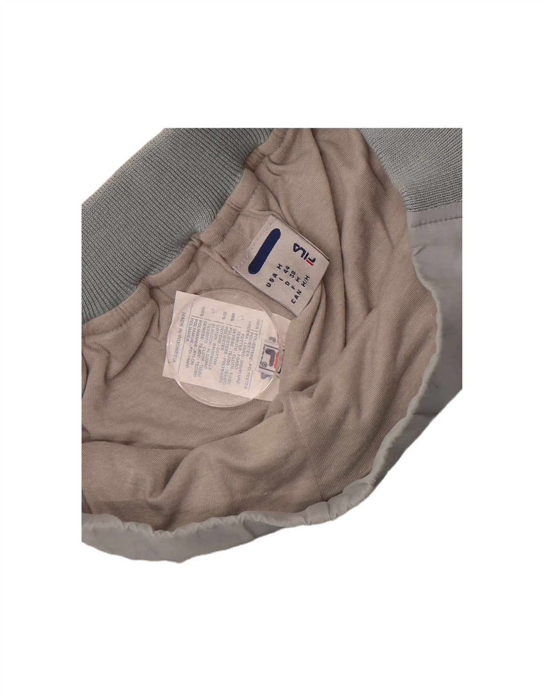 FILA Womens Full Tracksuit UK 14 Medium  Grey Polyester Vintage Fila and Second-Hand Fila from Messina Hembry 