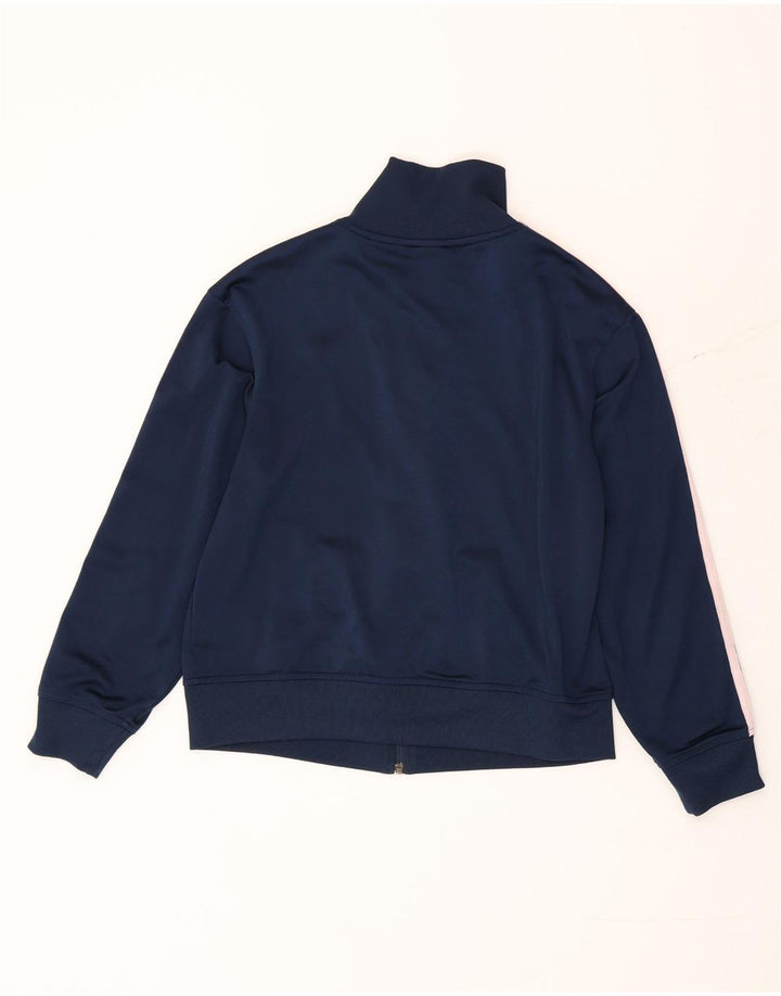Adidas ženska gornja jakna za trenirku UK 14 Medium tamnoplavi poliester