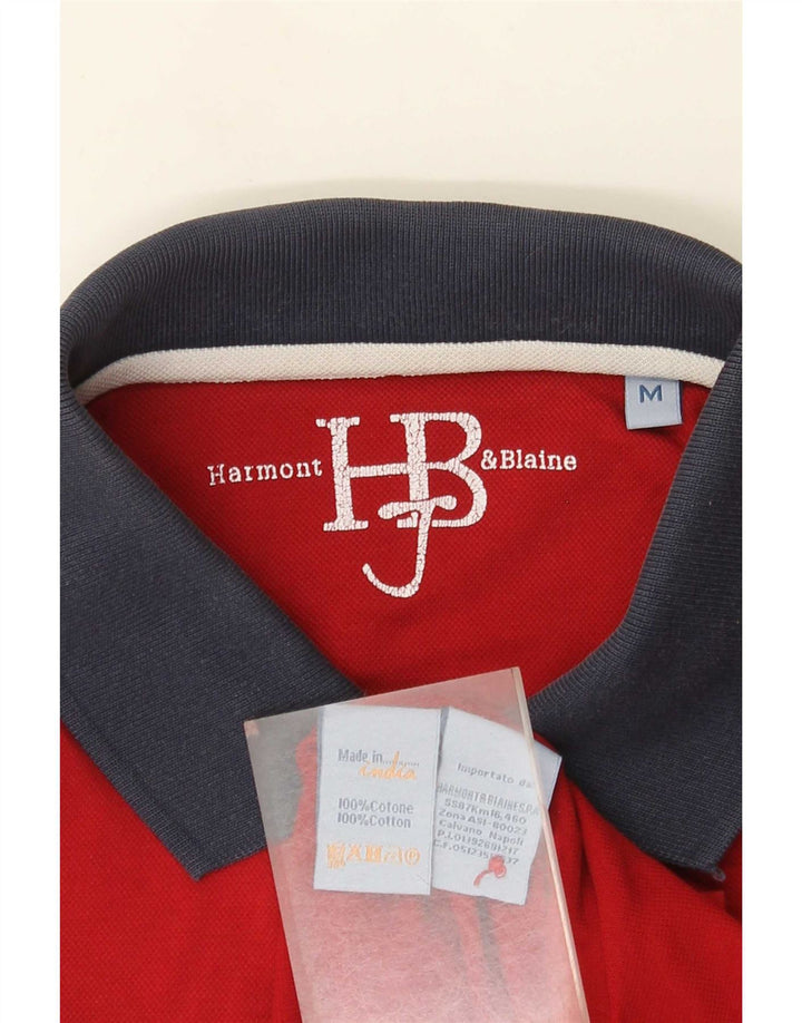 Harmont & Blaine muška polo majica standardnog kroja srednje crvene boje pamuka