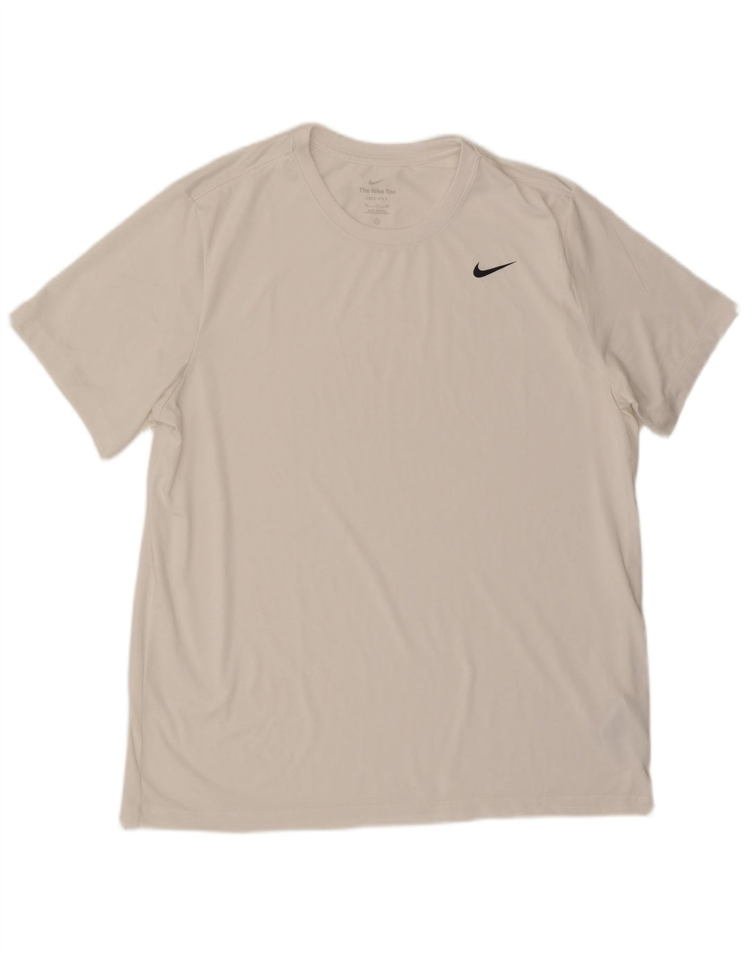 NIKE muška Dri Fit majica XL bijeli poliester
