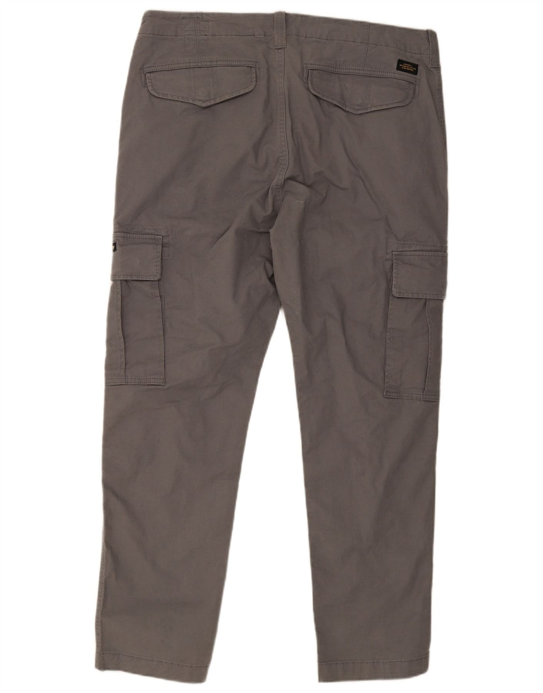 Superdry muške uske Cargo hlače W36 L32 Sivi pamuk