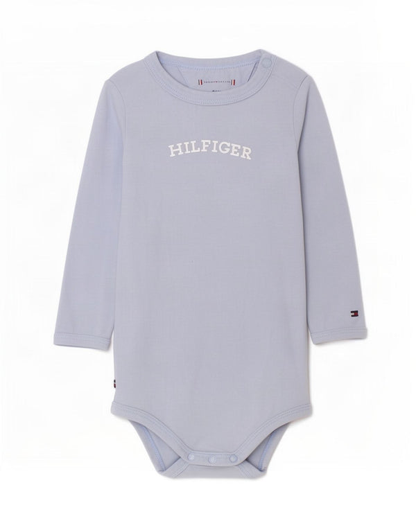 Bodi dugih rukava Tommy Hilfiger za djevojčice, 3-6 mjeseci, plavi