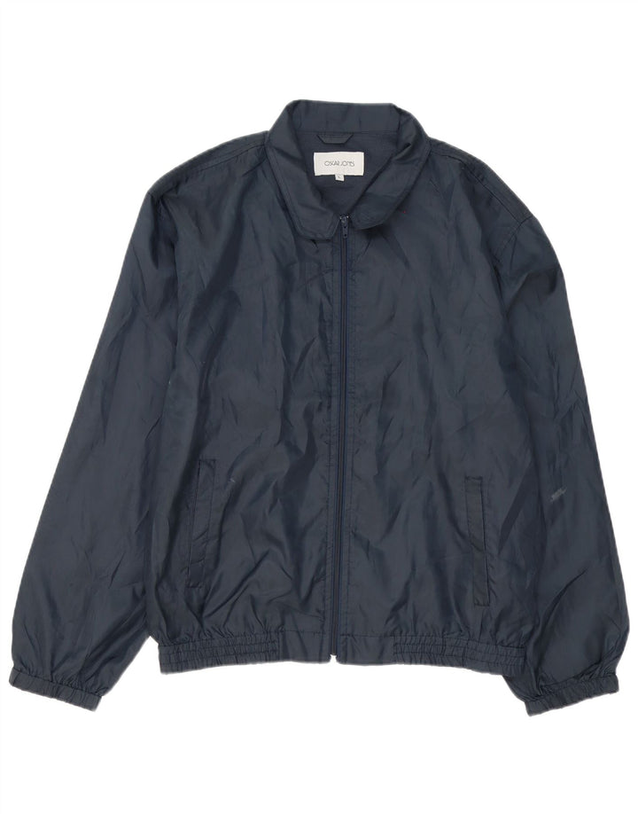 Oscar Jones muška bomber jakna UK 40 Large tamnoplava