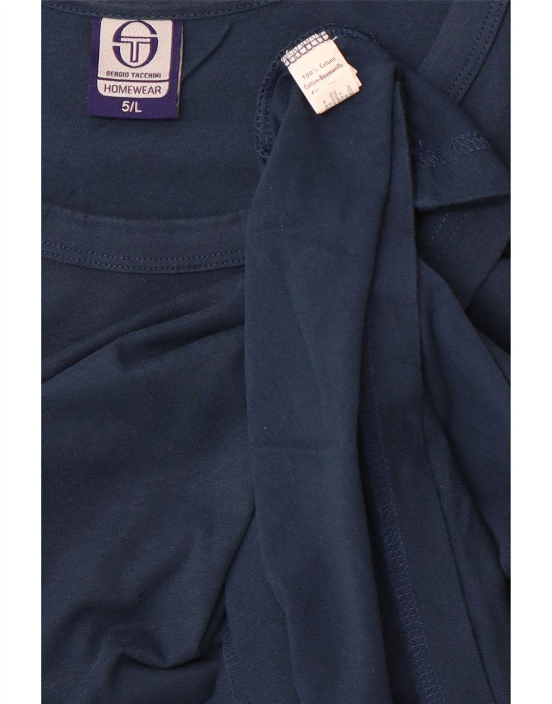 Veliki muški prsluk SERGIO TACCHINI, tamnoplavi pamuk