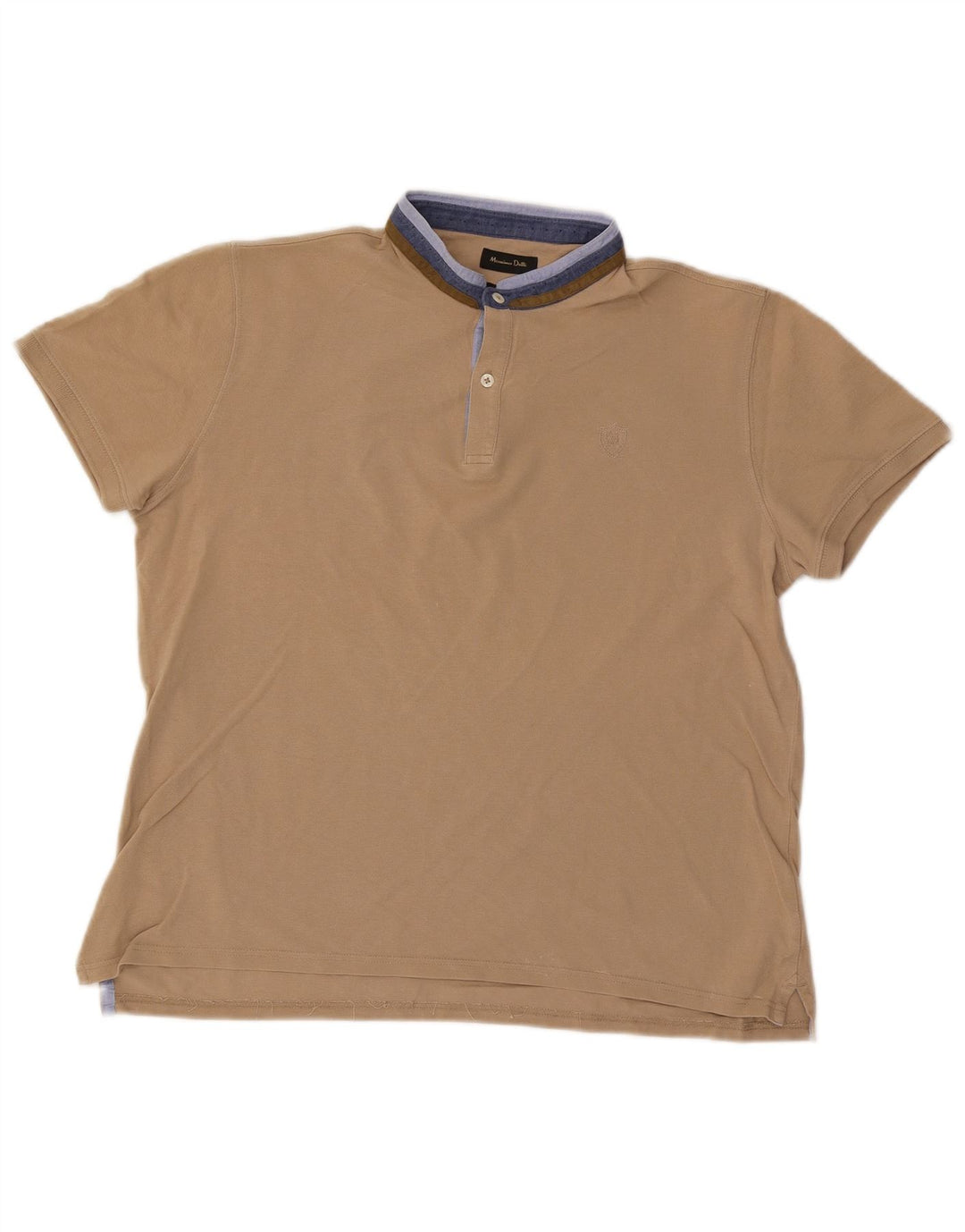 Massimo Dutti muška ležerna polo majica velike bež boje