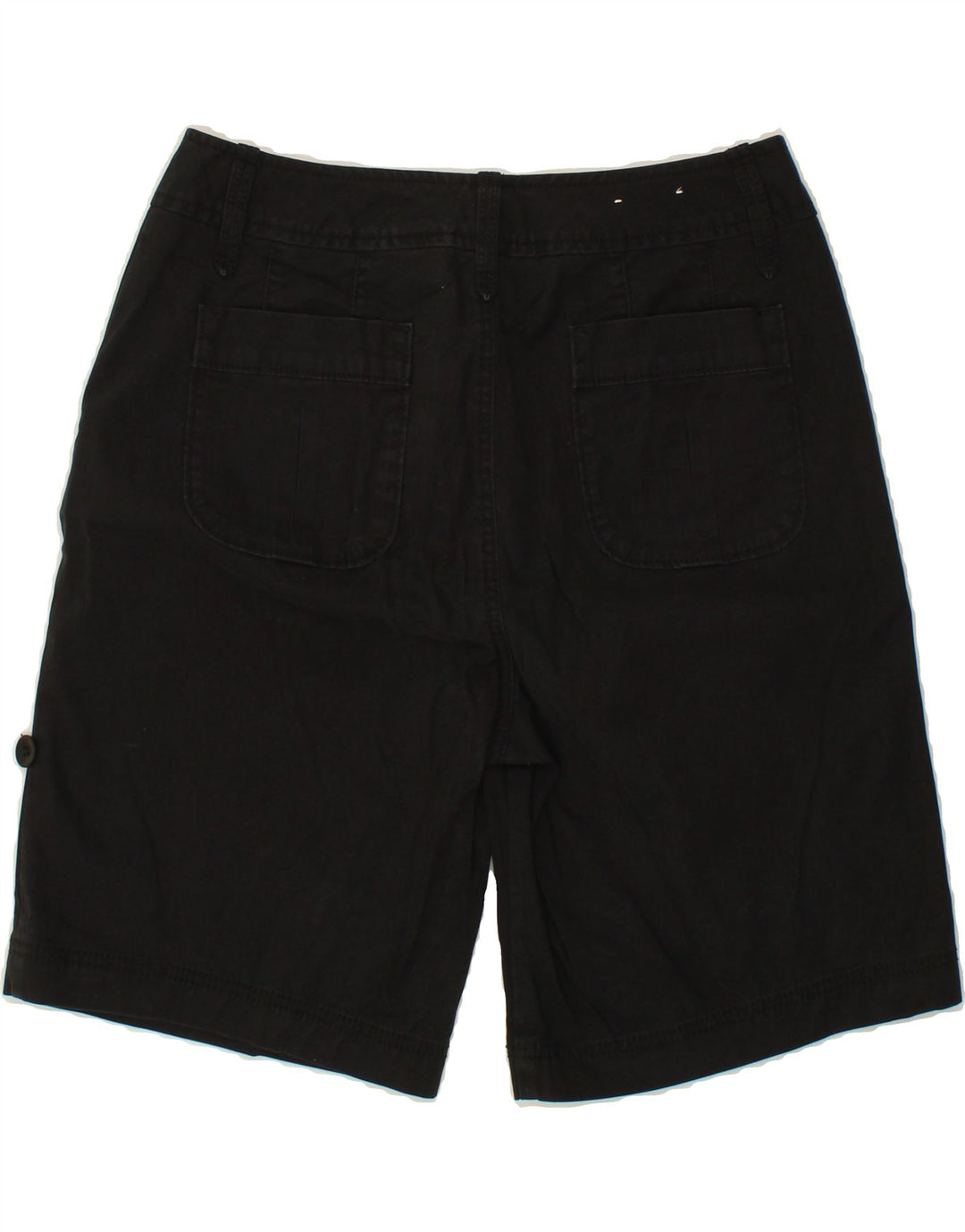 EDDIE BAUER Womens Blakely Fit Bermuda Shorts US 10 Large W30  Black Vintage Eddie Bauer and Second-Hand Eddie Bauer from Messina Hembry 