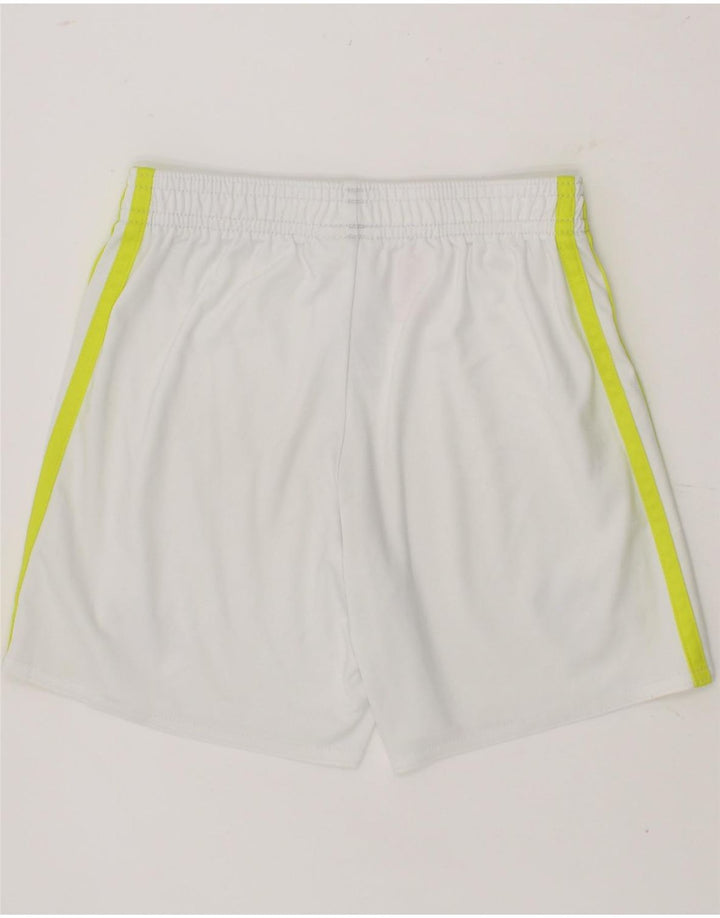 ADIDAS Boys Sport Shorts 5-6 Years White Vintage Adidas and Second-Hand Adidas from Messina Hembry 