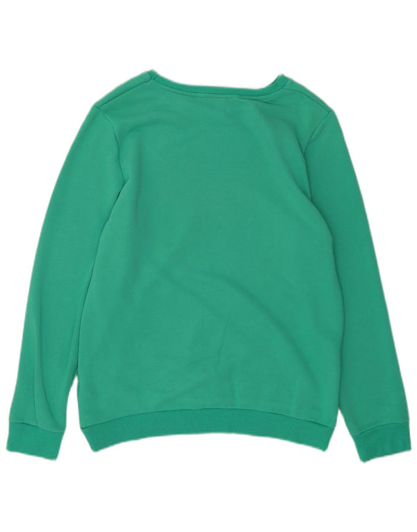 Tommy Hilfiger Ženski džemper s grafičkim motivima UK 16 Veliki zeleni pamuk