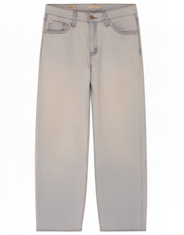 Levi's ženske široke traperice Baggy Dad W25 L30 plavi pamuk