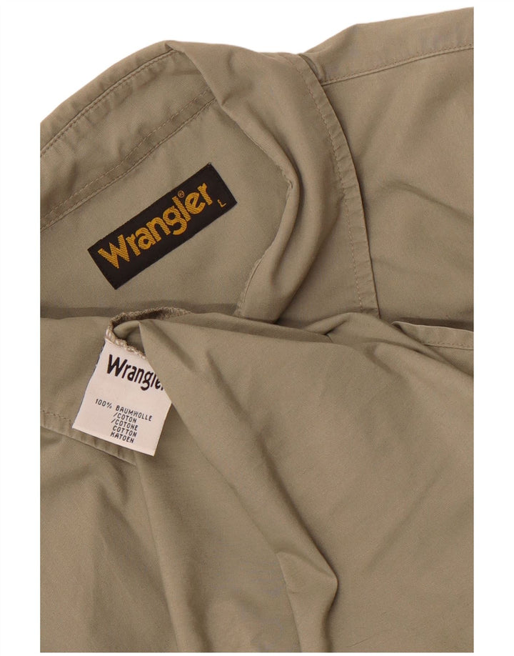 Wrangler muška majica kratkih rukava, veliki kaki pamuk