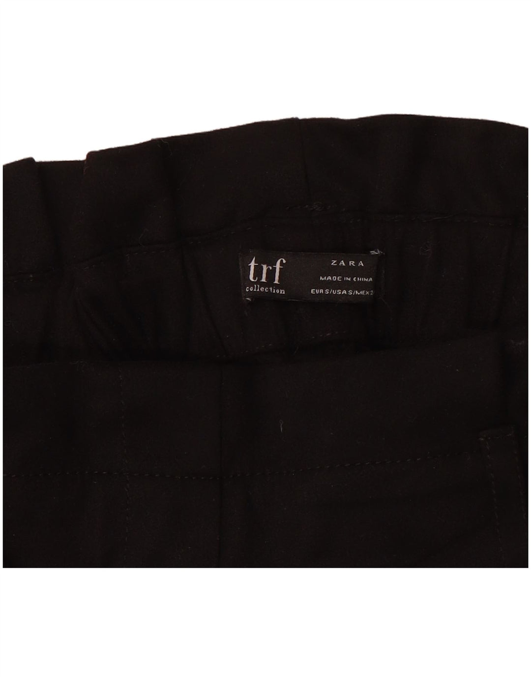 Zara ženske ležerne kratke hlače male W26 crne
