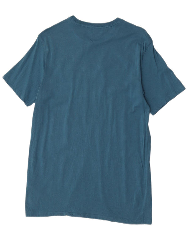 Guess Ženska majica kratkih rukava Slim Fit UK 14 srednje plavi pamuk