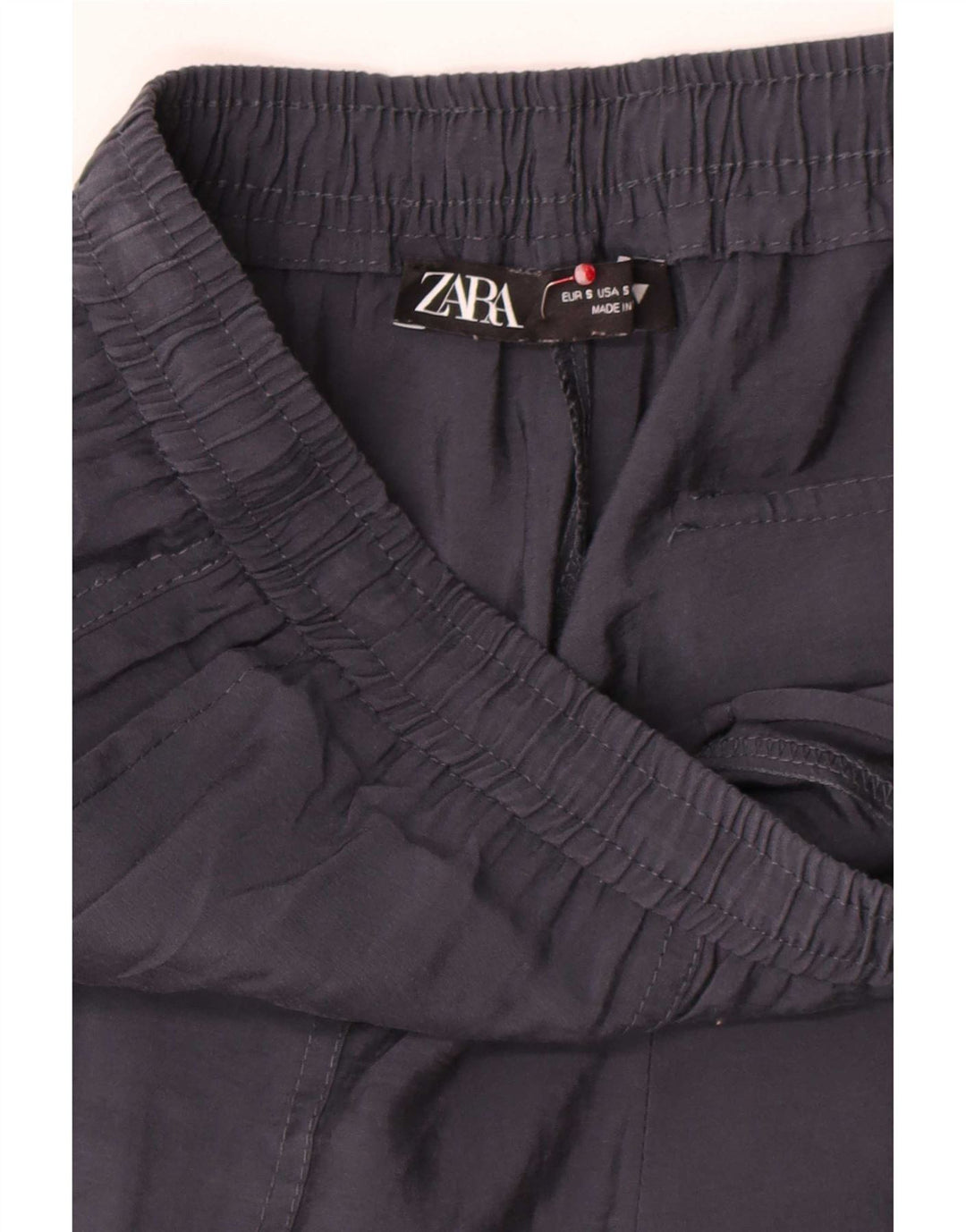 Zara ženske ravne skraćene hlače male W28 L25 sive
