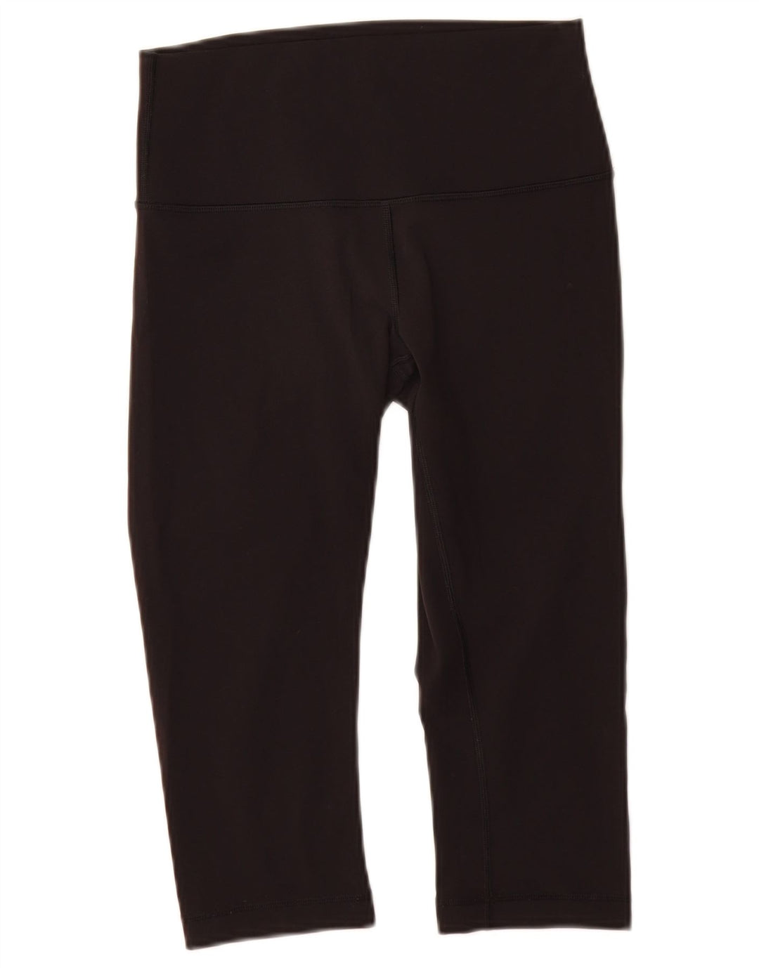 LULULEMON Ženske kapri tajice US 6 srednje crne najlonske boje