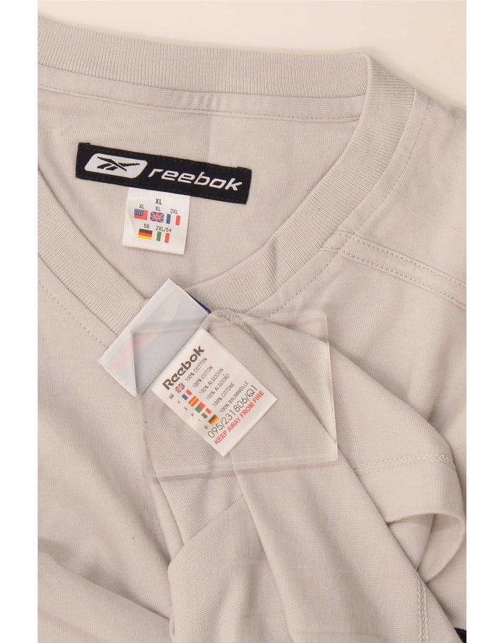 Reebok muška majica XL sivi pamuk