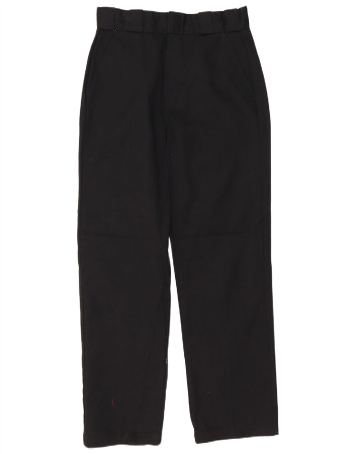Dickies muške ravne chino hlače W26 L29 crni poliester