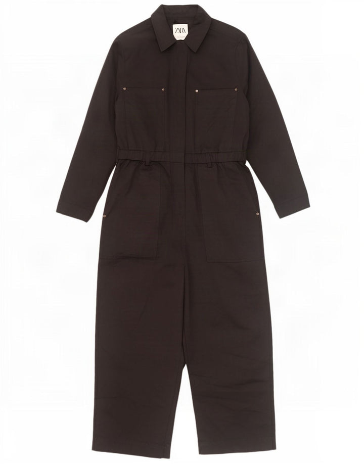 Zara ženski kombinezon dugih rukava UK 16 Large Black