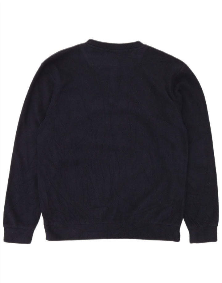 AUSTRALIAN L'ALPINA Muški džemper od flisa srednje tamnoplave boje od poliestera