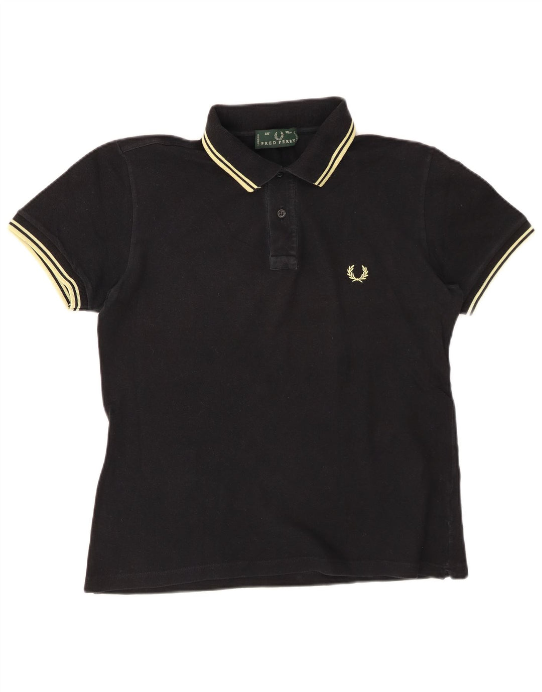 FRED PERRY Muška polo majica srednje crne pamučne boje