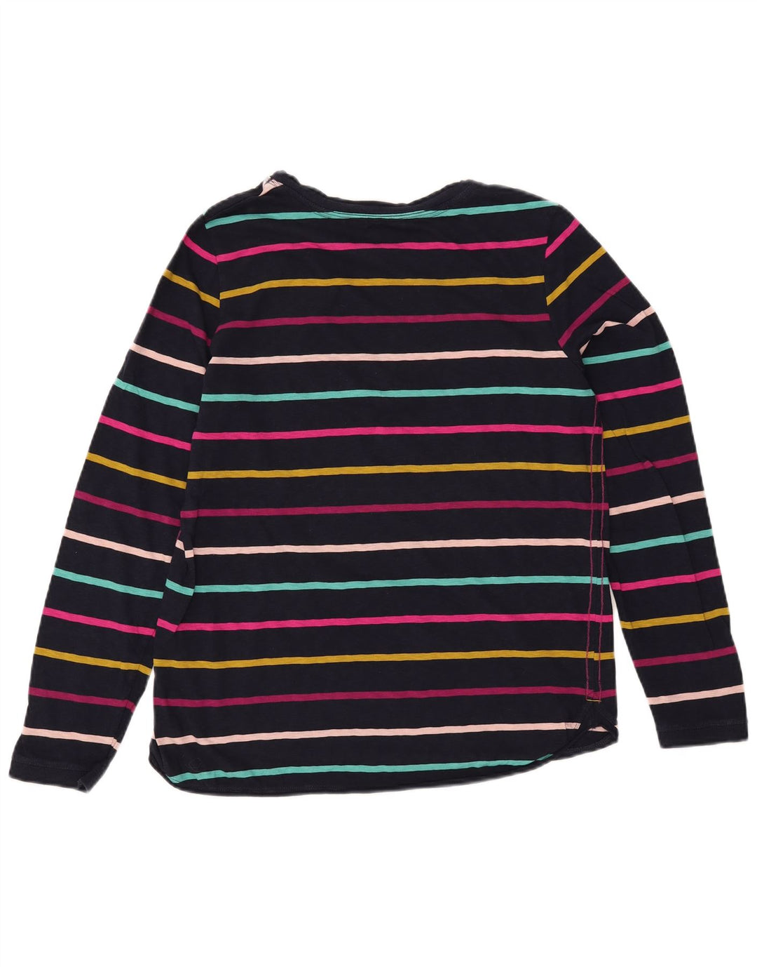 WHITE STUFF Ženska majica dugih rukava UK 14 Velika tamnoplava prugasta