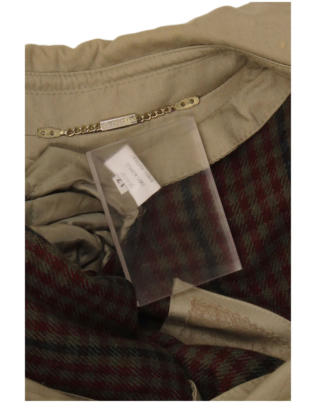 GOLDIX ženski trenč kaput US 17 2XL bež akril