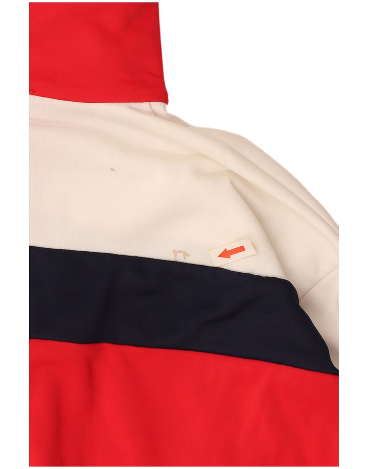 Vintage ženska gornja jakna od trenirke IT 44 XS Red Colourblock