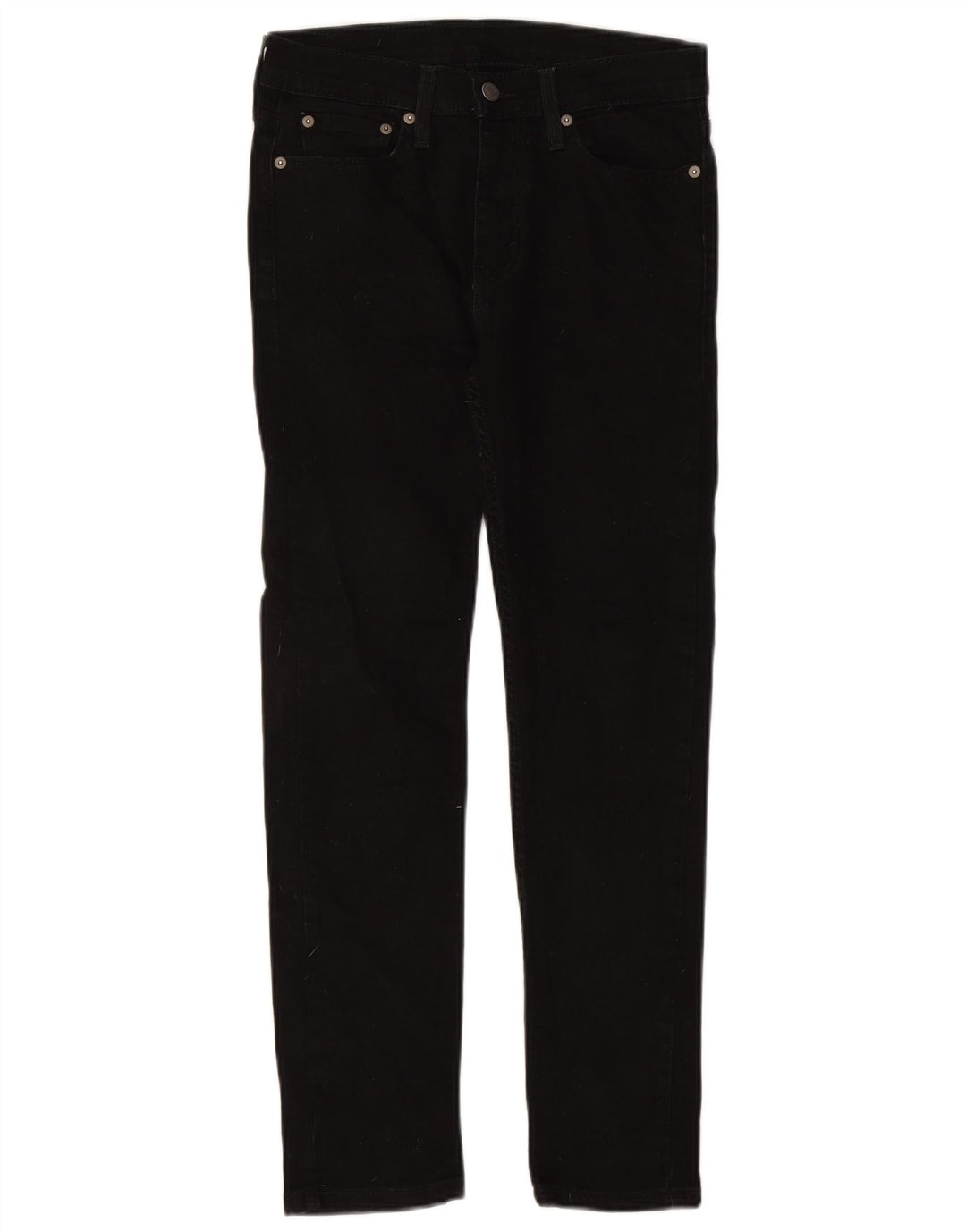 LEVI'S Ženske 510 uske traperice W29 L27 crni pamuk