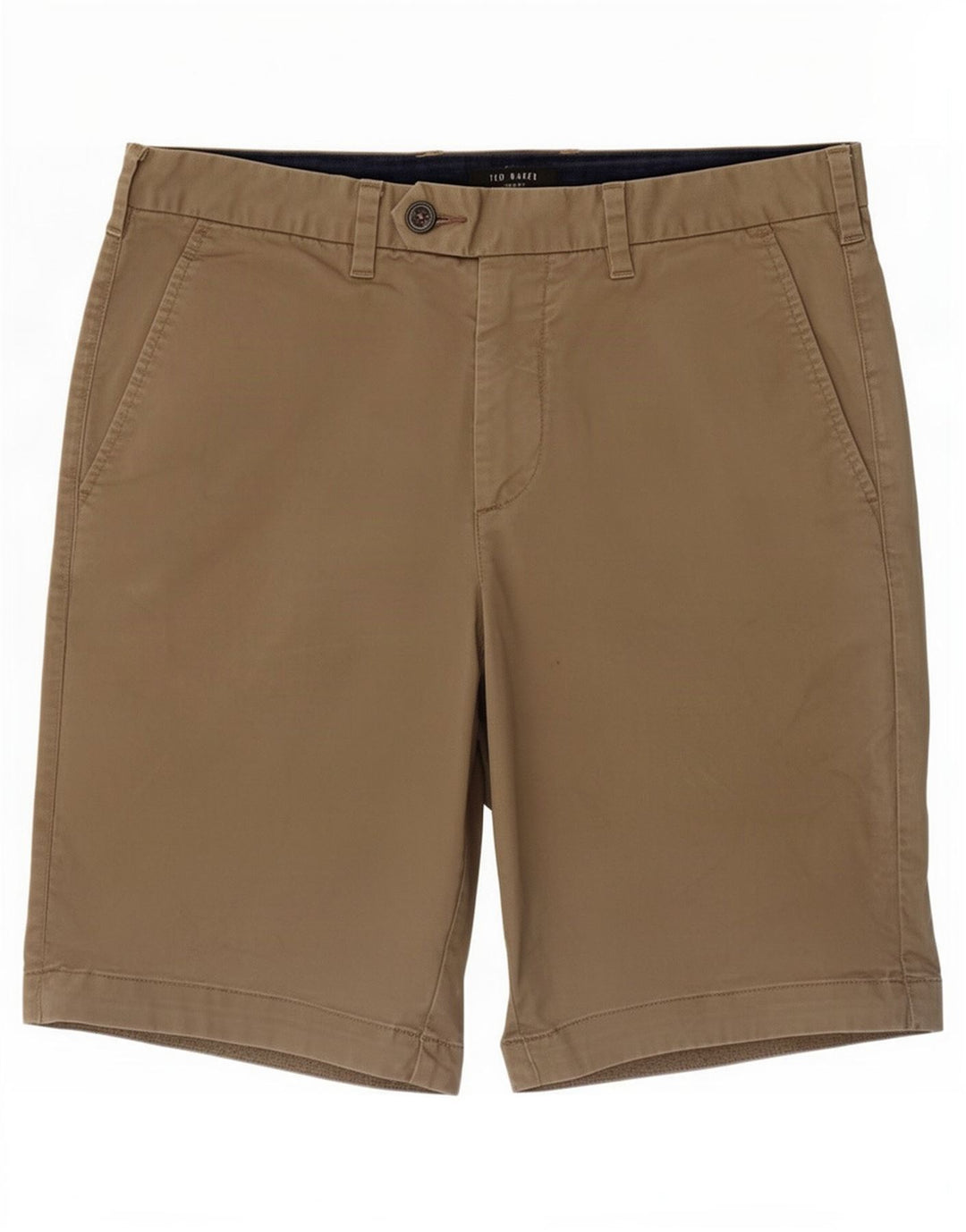 Ted Baker Muške chino kratke hlače W30, srednji kaki pamuk