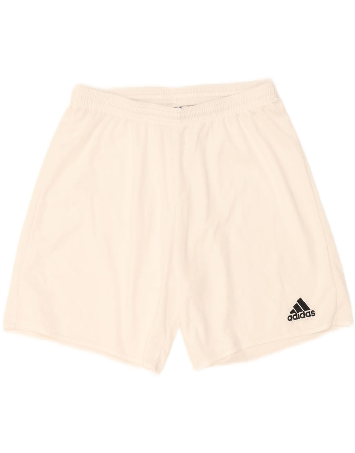 Adidas muške sportske kratke hlače veliki bijeli poliester