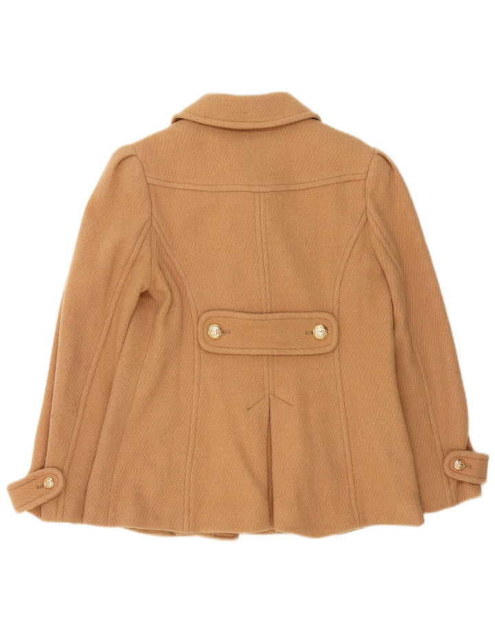 Juicy Couture ženska duffle jakna UK 12 srednje smeđa vuna