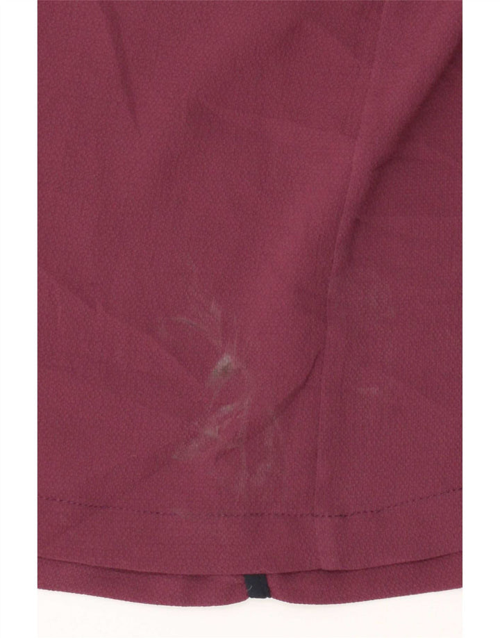 Marks & Spencer Ženski obični gornji dio bluze UK 20 2XL Bordo poliester