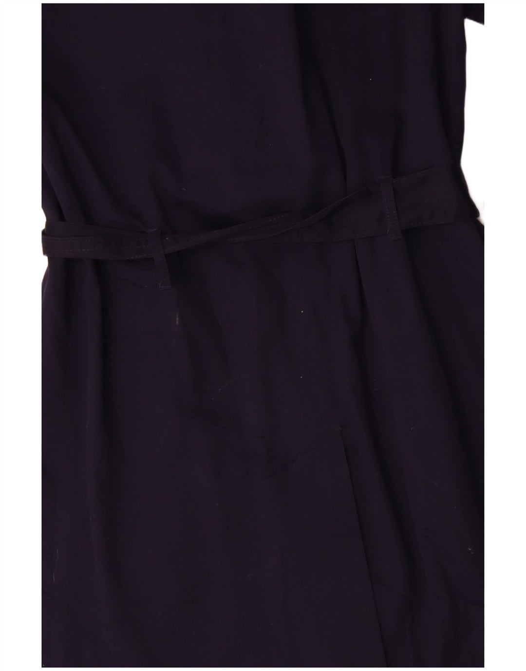 Marks & Spencer ženski trenč kaput UK 14 srednje tamnoplavi pamuk